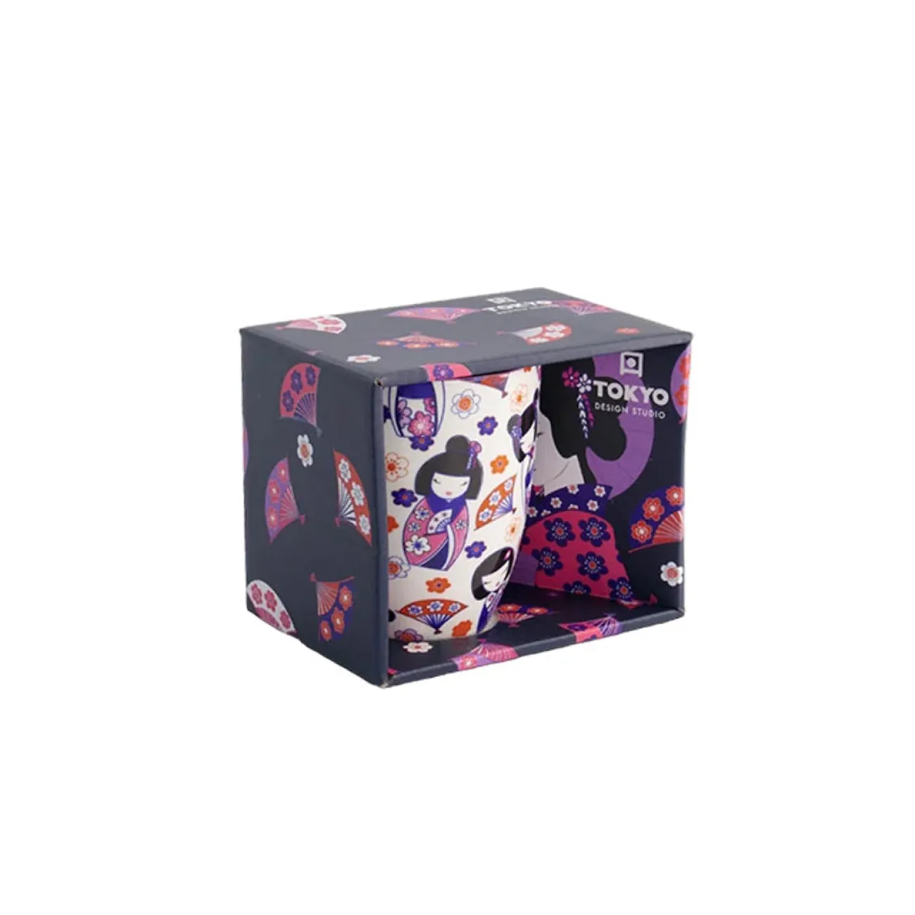 CNB TOKYO DESIGN Mugs, Bols Et Tasses^Mug Kawaii - Motif Maiko Kokeshi
