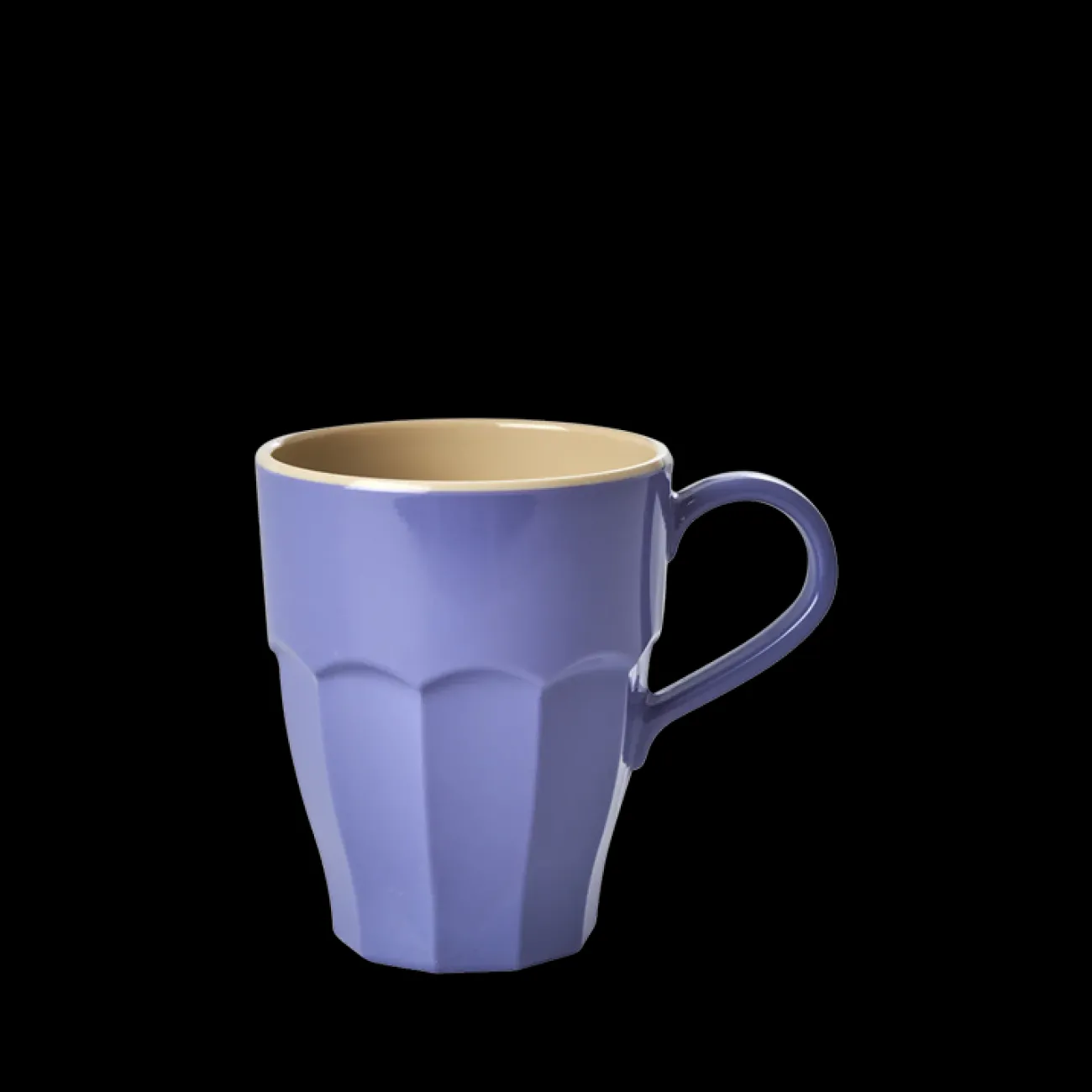 Enfant RICE Vaisselle Enfants^Mug melamine  H 10.5 cm - Lavande
