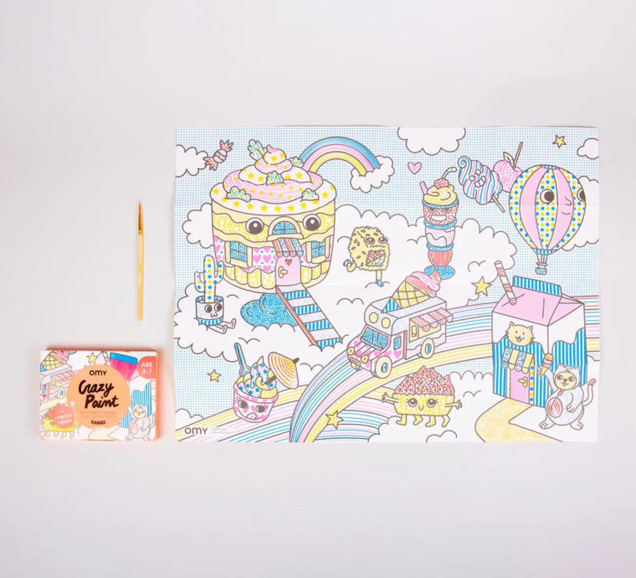 Enfant OMY Jouets Et Coloriages | Jeux & Fun^Crazy paint - plusieurs modèles