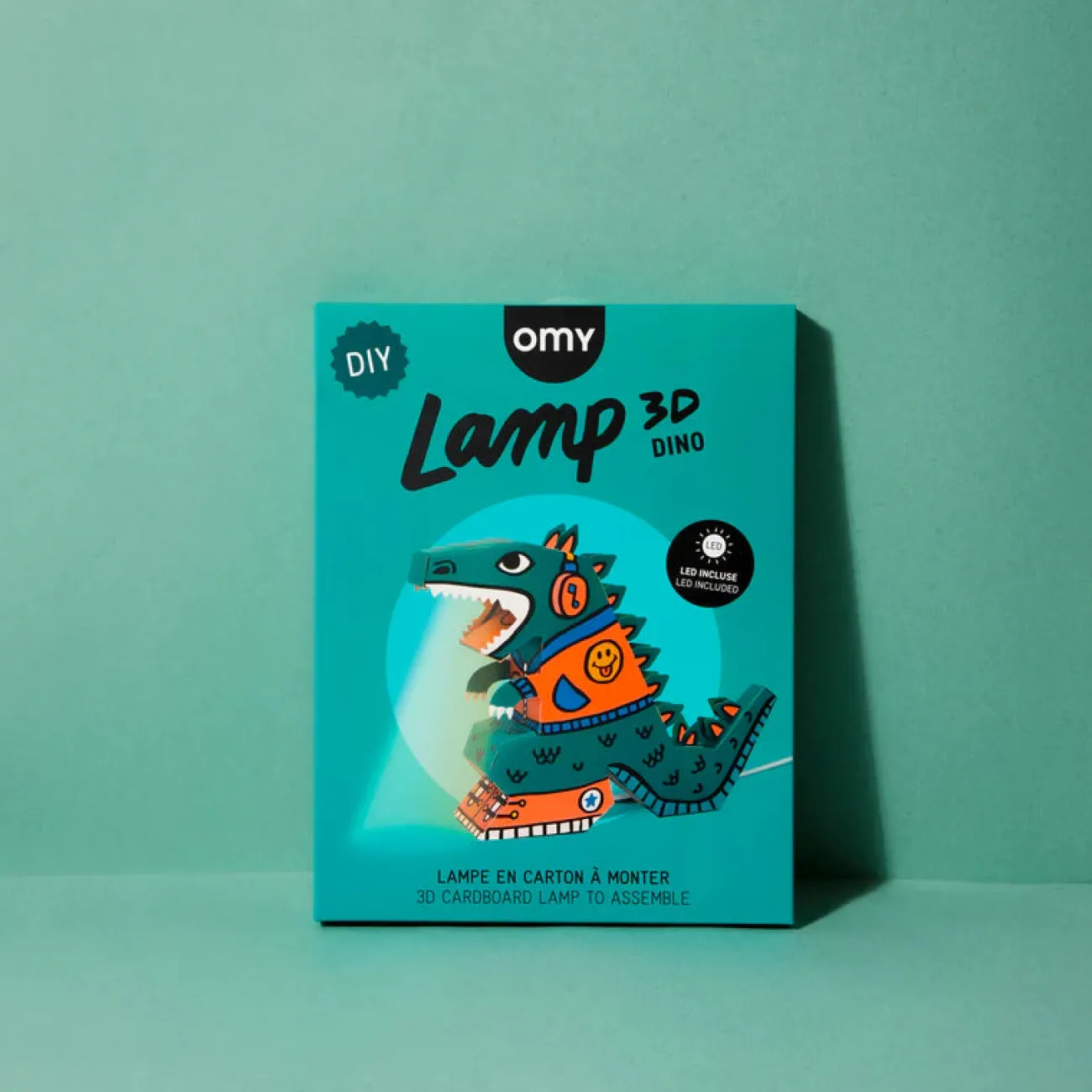 Enfant OMY Jouets Et Coloriages | Lampes À Poser^Lampe 3D - Dino