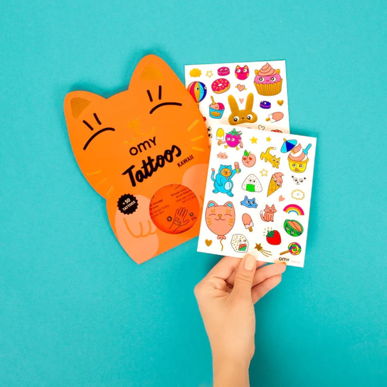 Enfant OMY Jouets Et Coloriages | Jeux & Fun^Tattoos - Kawaii