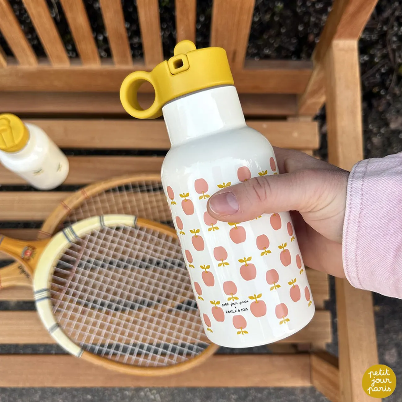 Enfant PETIT JOUR Gourdes & Cuisine Nomade | Vaisselle Enfants^Gourde Isotherme - Les Pommes 350ml
