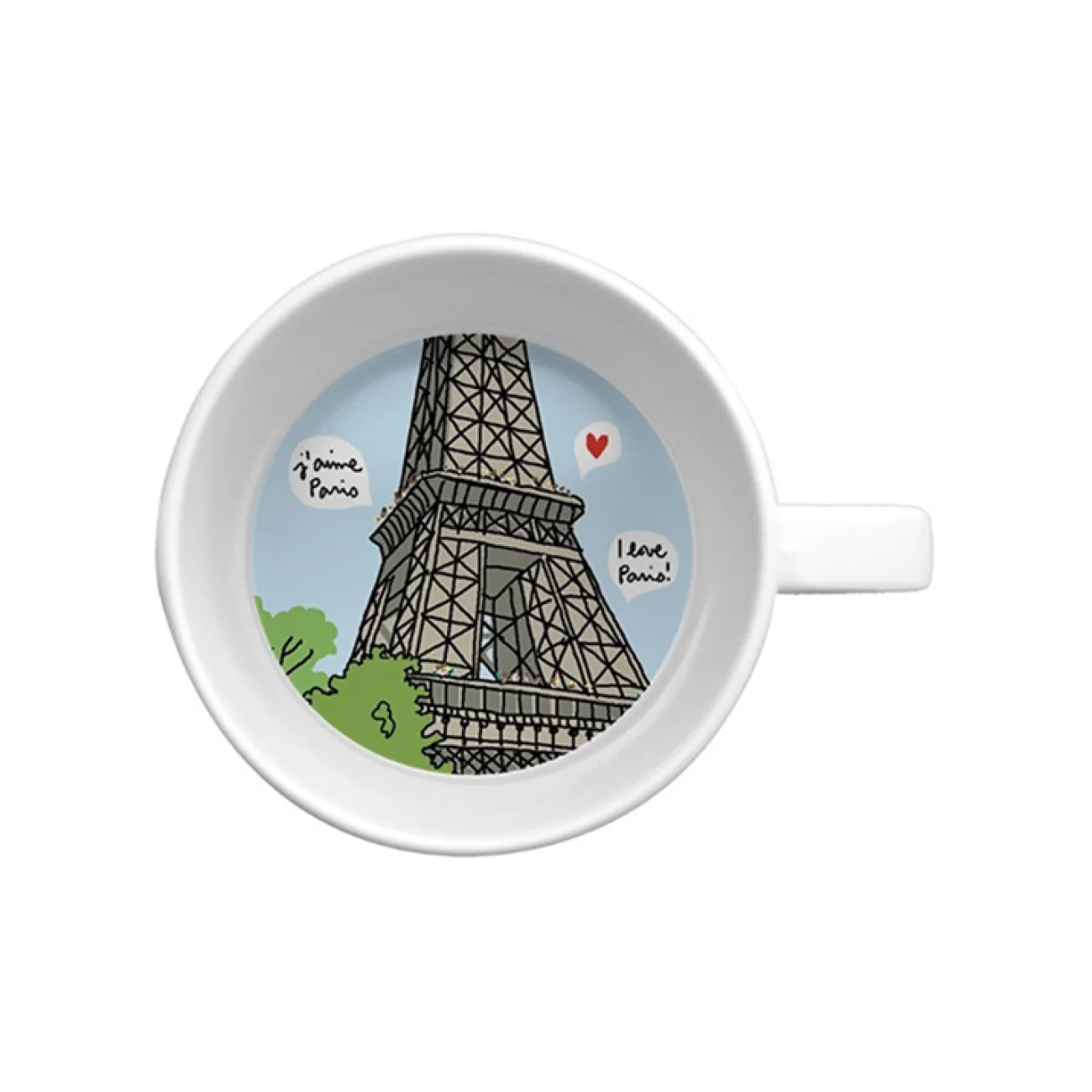 Enfant PETIT JOUR Vaisselle Enfants^Mug - Tour Eiffel Champs de Mars