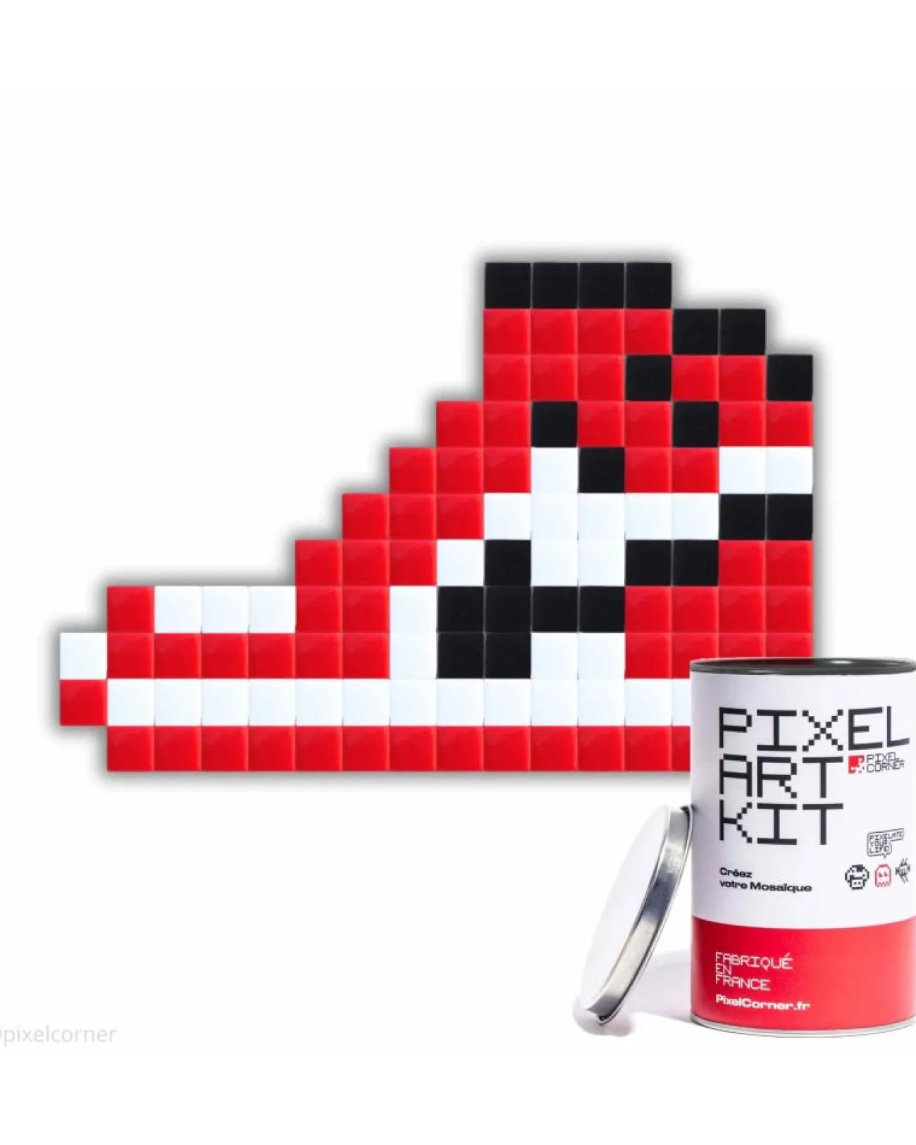 KUBBICK Affiches, Décos Murales^Pixel Art kit - Snikers