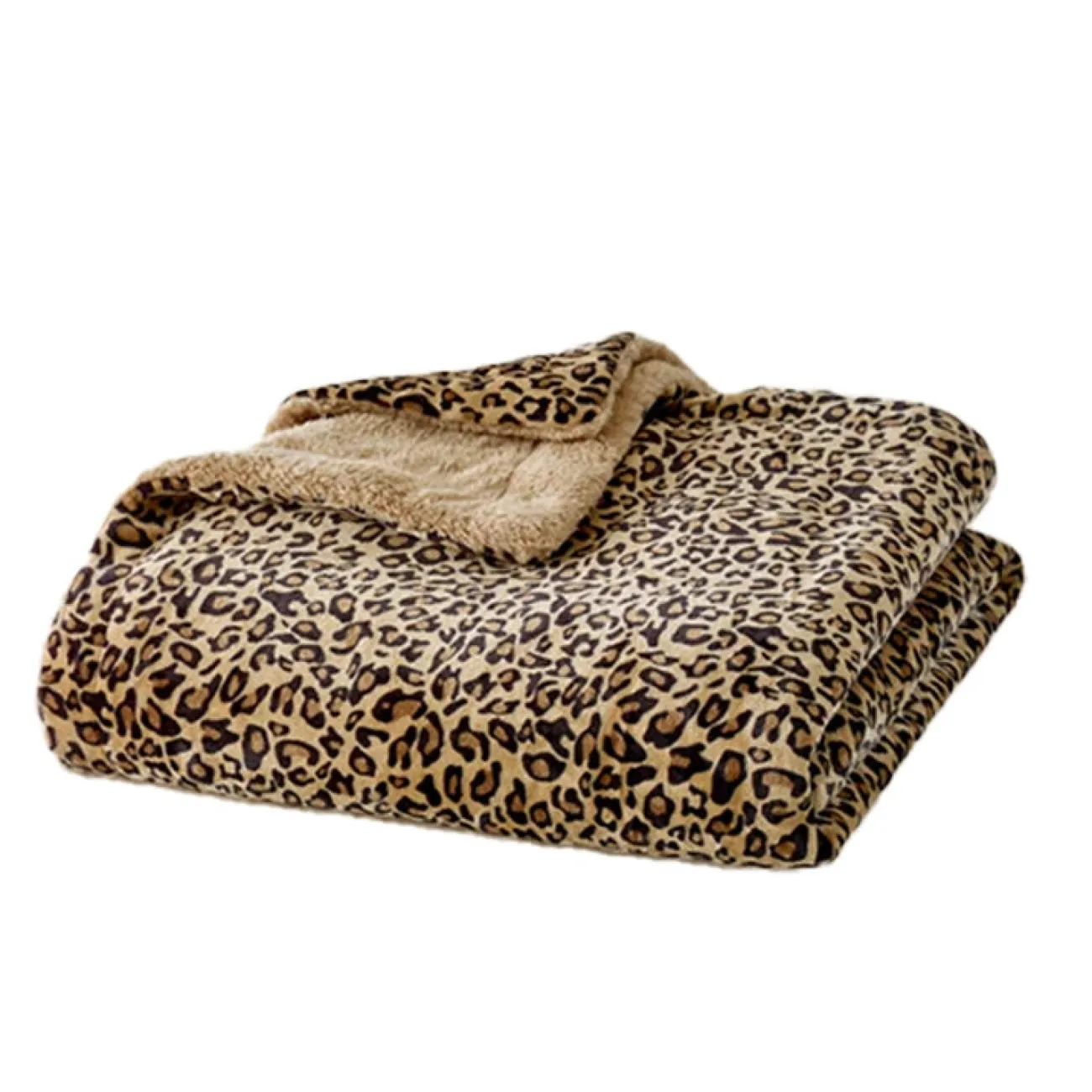CLOWICH Tapis, Plaids & Coussins^Plaid polaire Wild Léopard