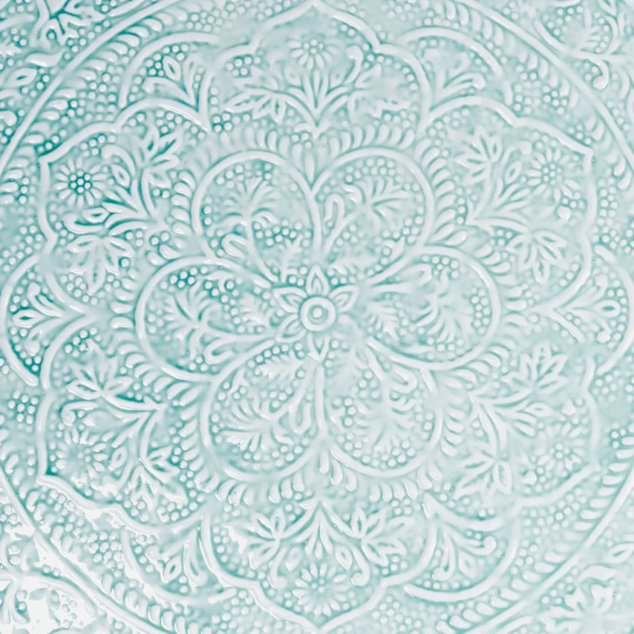 RYON DISTRIBUTION Plateaux Berbères^Plateau Berbère Ø 60 cm - bleu clair