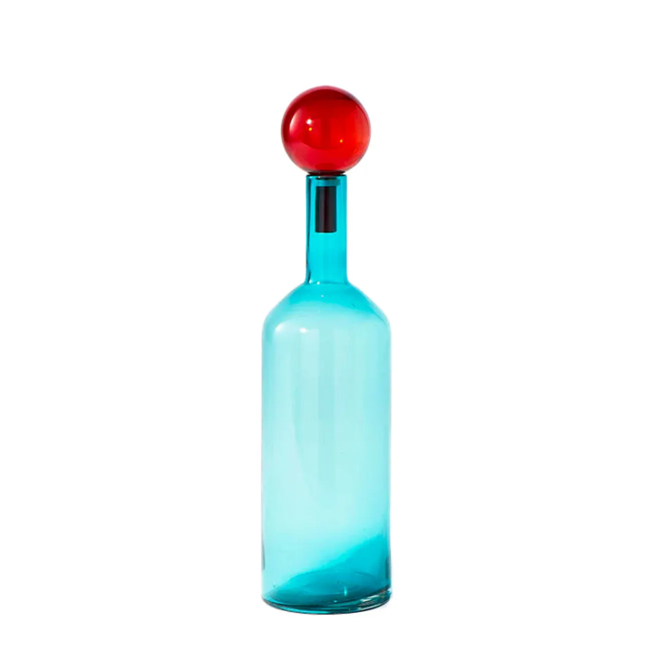 POLSPOTTEN Carafes Et Bouteilles^Pols Potten Bouteille en verre h.44 cm - bleu