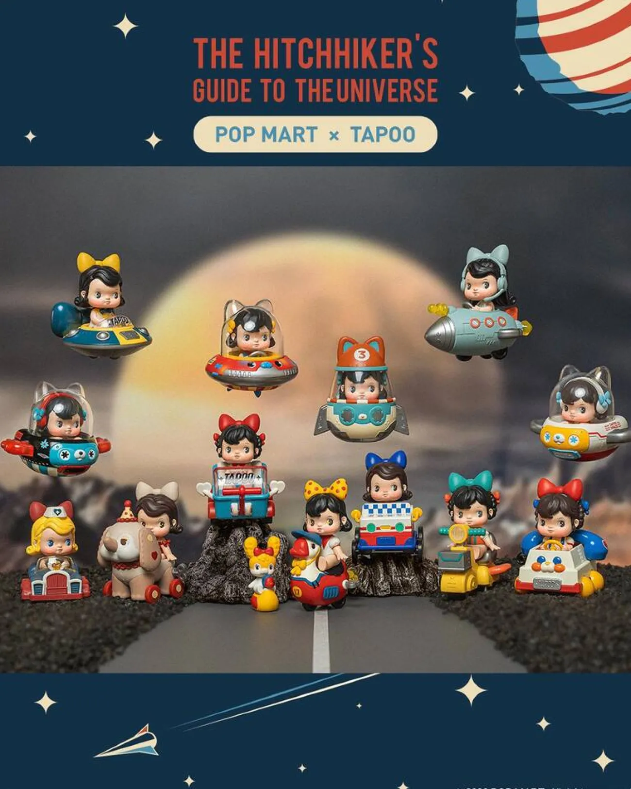 Enfant BABY WATCH Peluches, Figurines Et Tirelires^Pop Mart Tapoo space traveler
