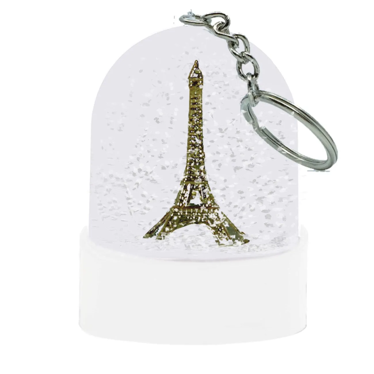 LES PARISETTES Accessoires (Porte-Clés, Parapluies)^Porte-clés boule à neige - plusieurs modèles