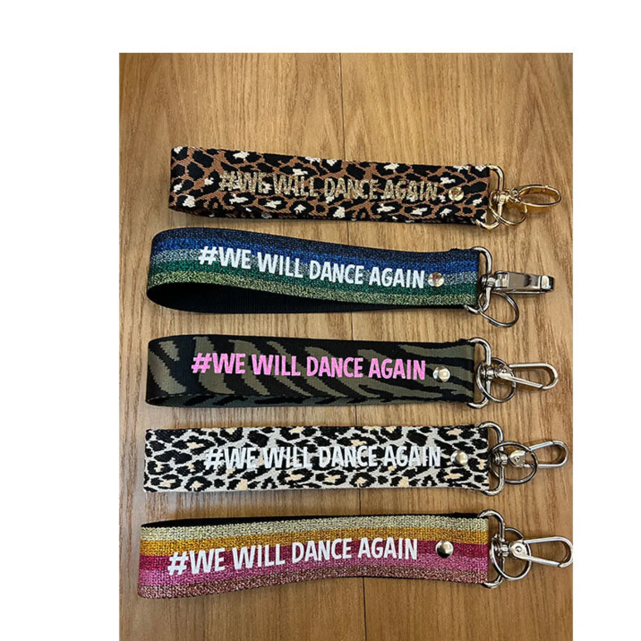 LA REINE DES FOURMIS Accessoires (Porte-Clés, Parapluies)^Porte-clés sangle - We will dance again new design