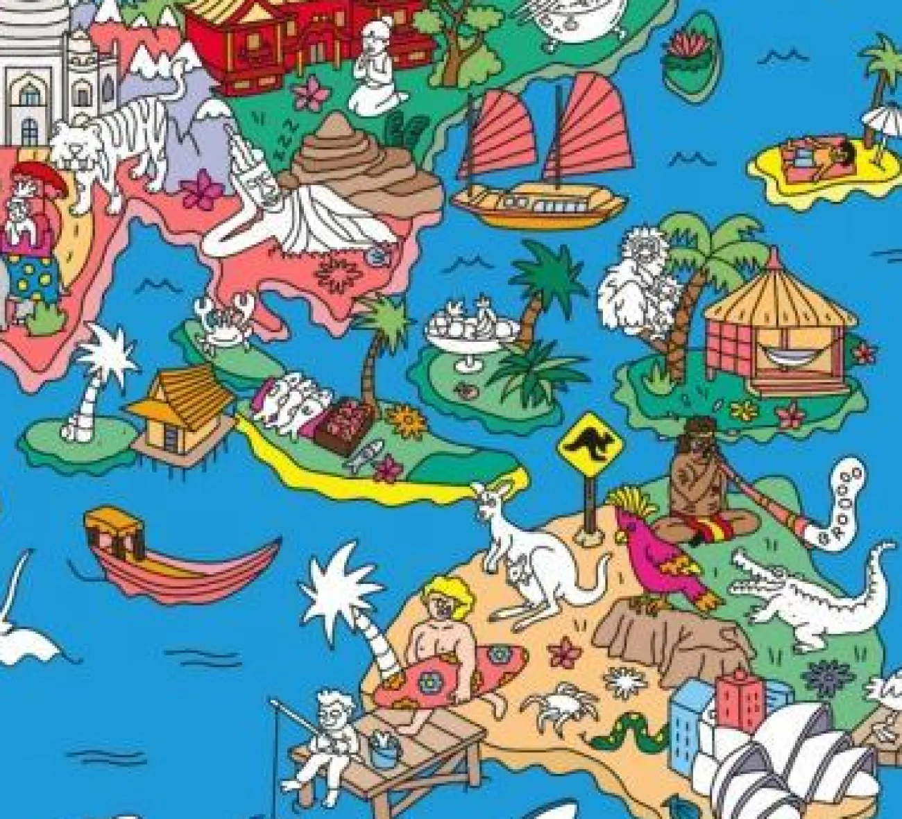 Enfant OMY Jouets Et Coloriages | Jeux & Fun^Poster Stickers - France
