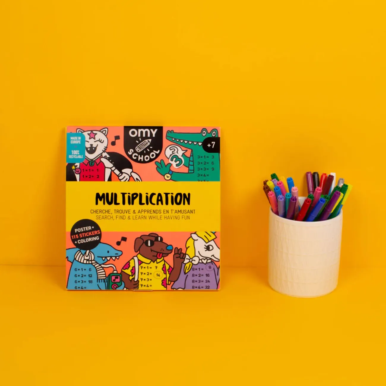 Enfant OMY Jouets Et Coloriages | Jeux & Fun^Poster - School - Multiplications