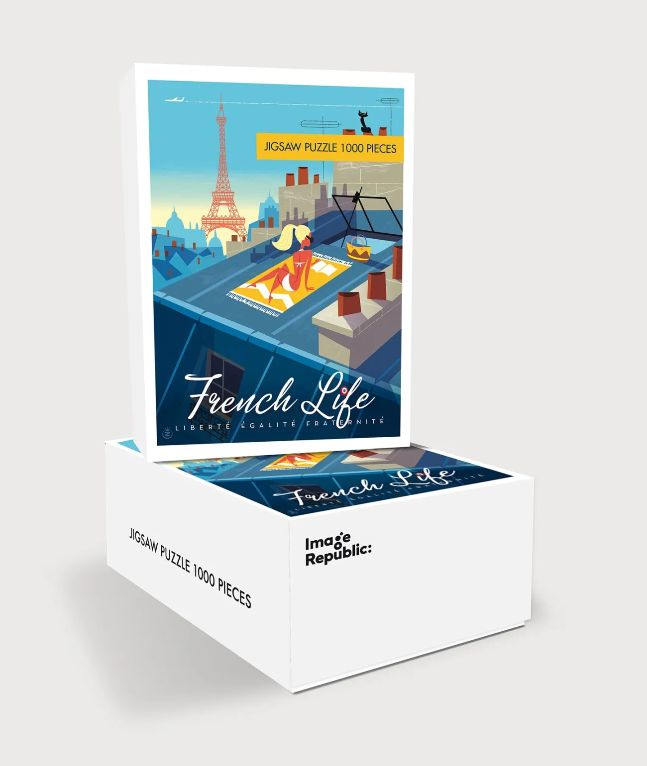 IMAGE REPUBLIC Jeux & Fun^Puzzle 1000 Pcs - Monsieur Z  - French Life