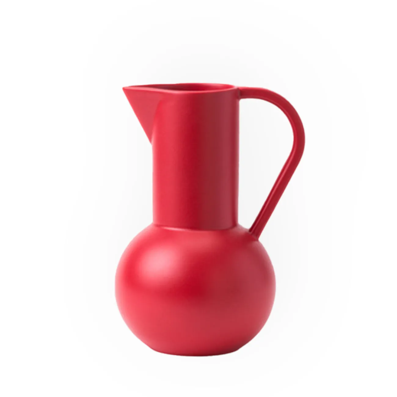 RAAWII Carafes Et Bouteilles^- Carafe Strøm L H 28 CM - Rouge Salsa
