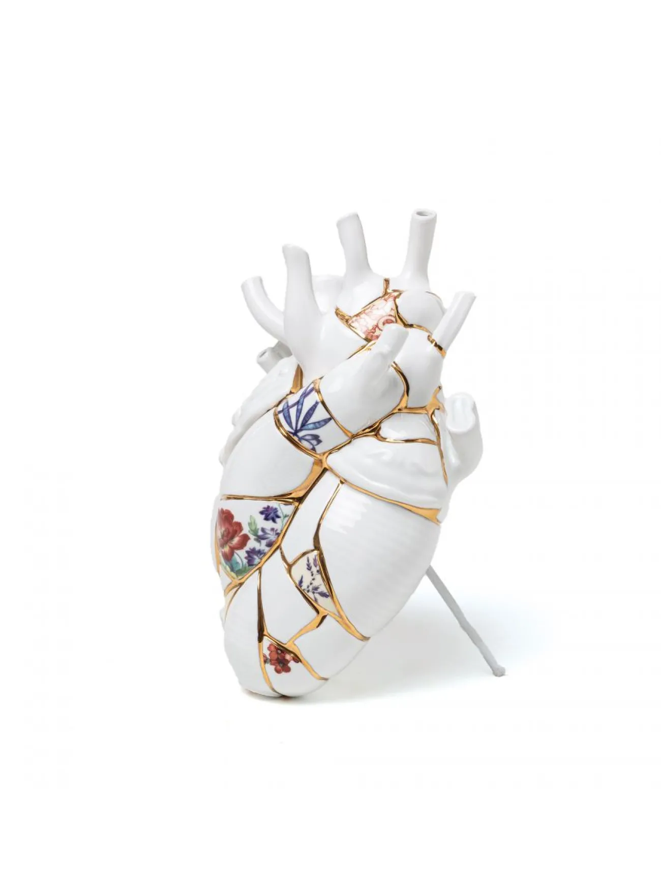 SELETTI Petits Objets Décoratifs | Vases, Caches Pot^Vase h.25 cm - Love in Bloom, Kintsugi