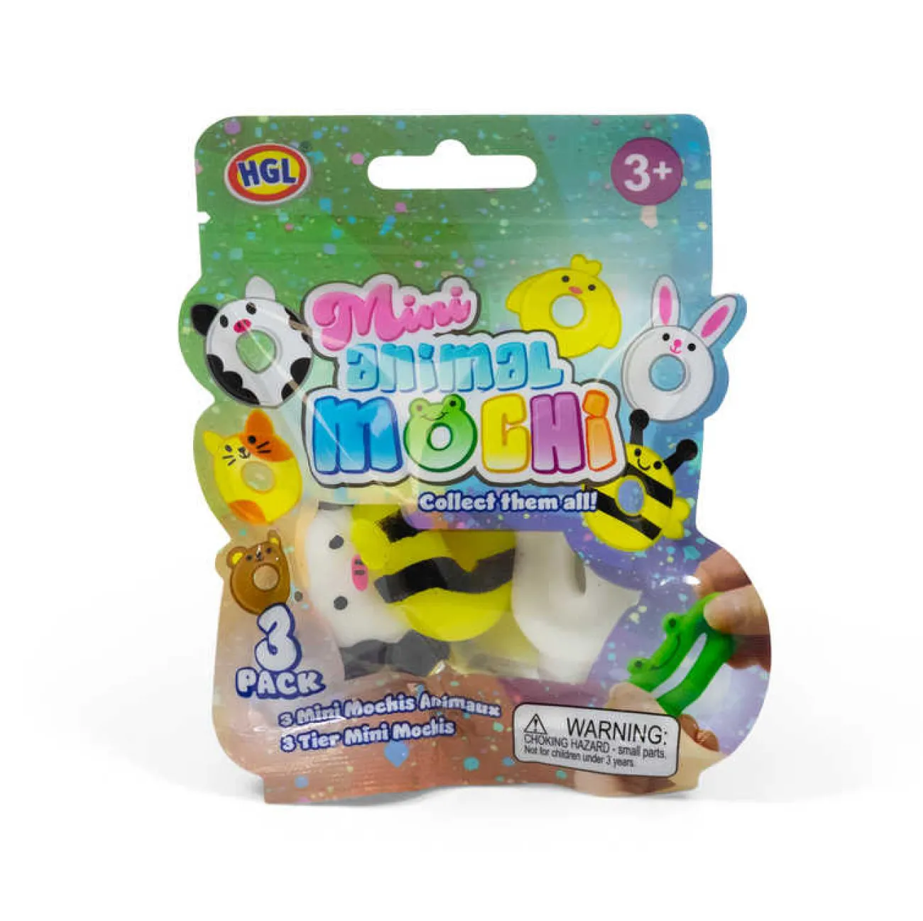 TOBAR LTD Jeux & Fun^Set de 3 Mochis Animaux
