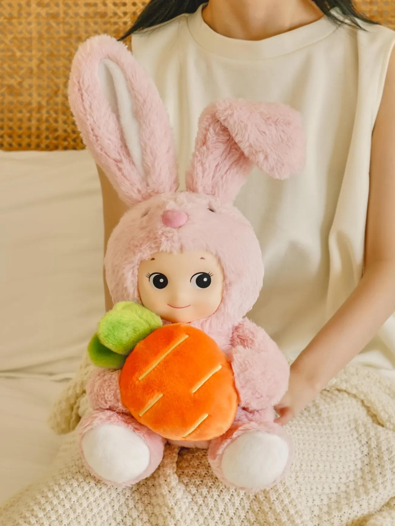 Enfant BABY WATCH Peluches, Figurines Et Tirelires^Sonny Angel - Peluche lapin rose