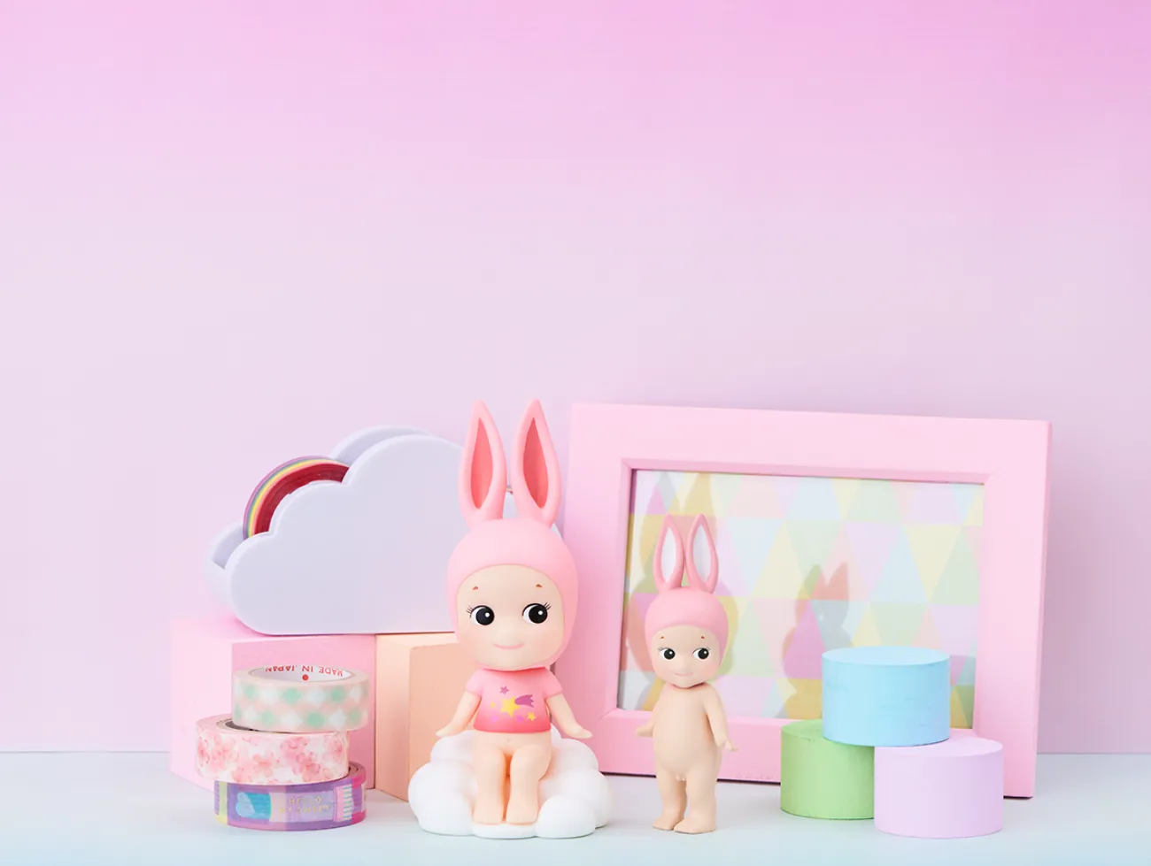 Enfant BABY WATCH Peluches, Figurines Et Tirelires^SONNY ANGEL FIGURINE LAPIN ROSE