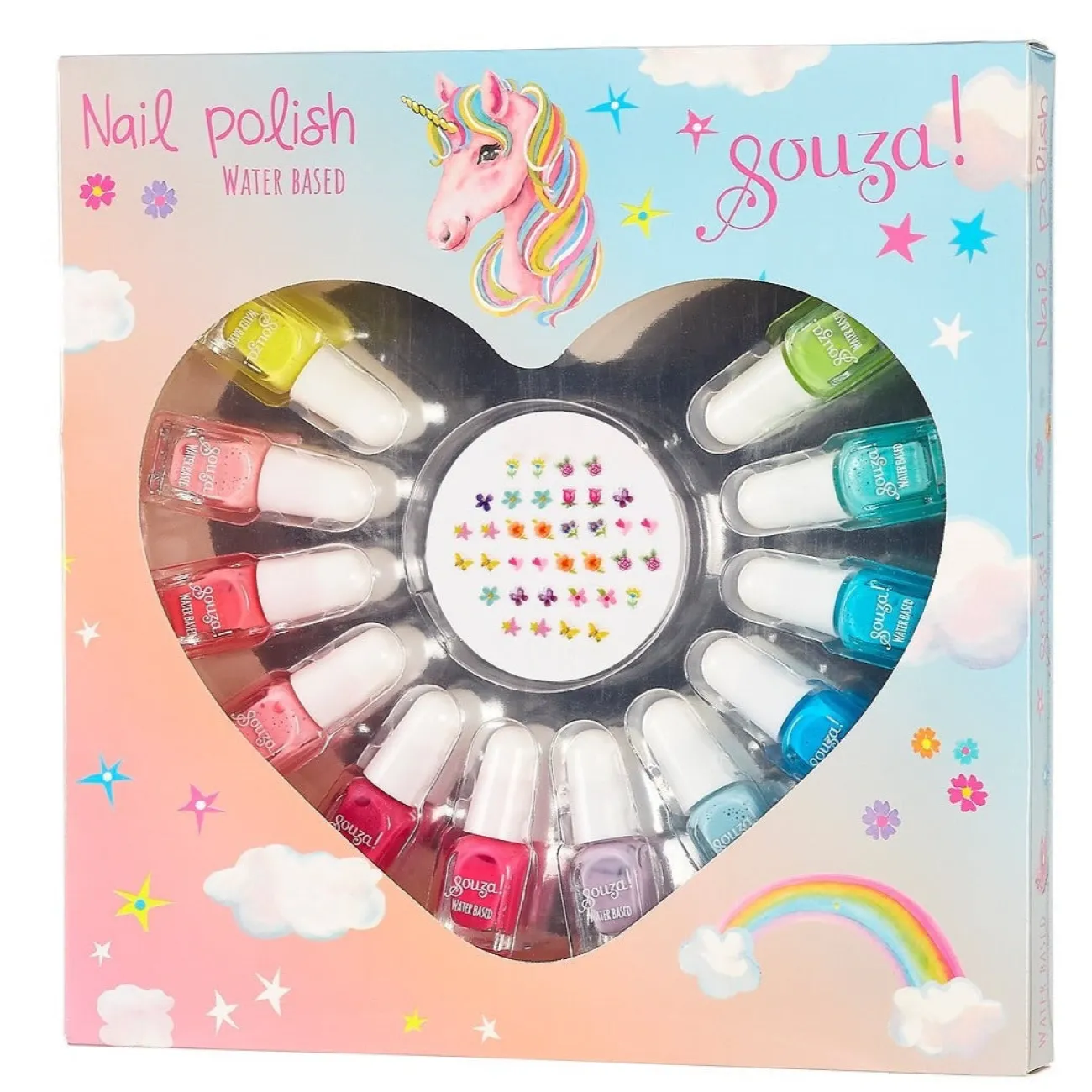 Enfant SOUZA Petits Accessoires Enfants (Maquillage, Barrettes)^Coffret Vernis à ongles et stickers