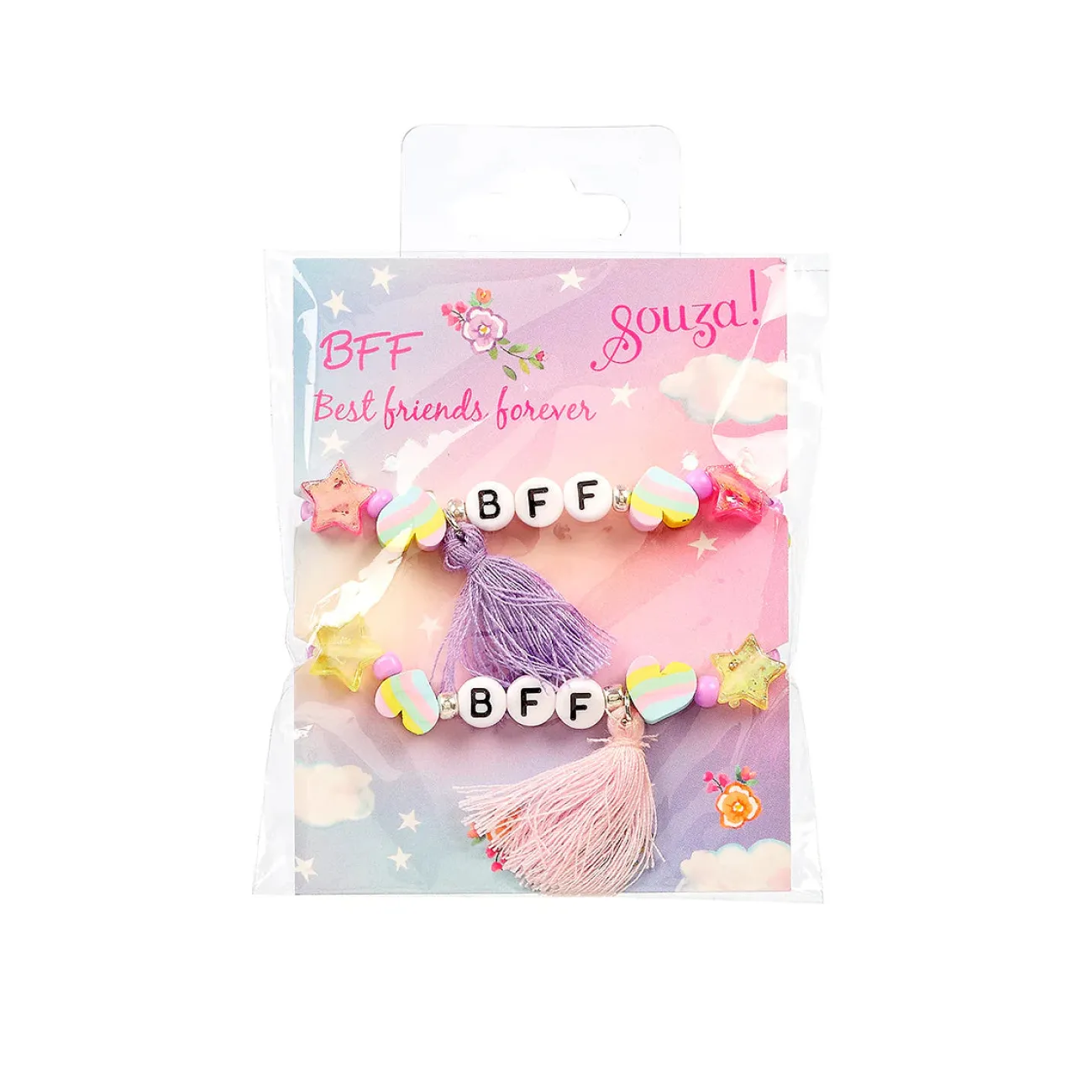Enfant SOUZA Petits Accessoires Enfants (Maquillage, Barrettes) | Accessoires (Porte-Clés, Parapluies)^Set de 2 bracelets best friends - 2 modèles