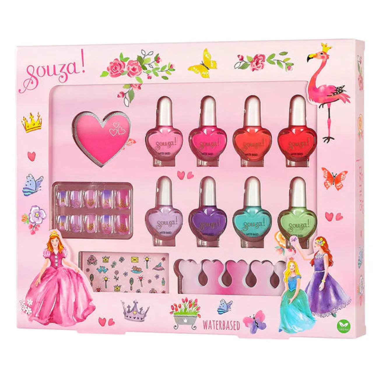 Enfant SOUZA Petits Accessoires Enfants (Maquillage, Barrettes)^Set de Vernis à Ongle Princesse