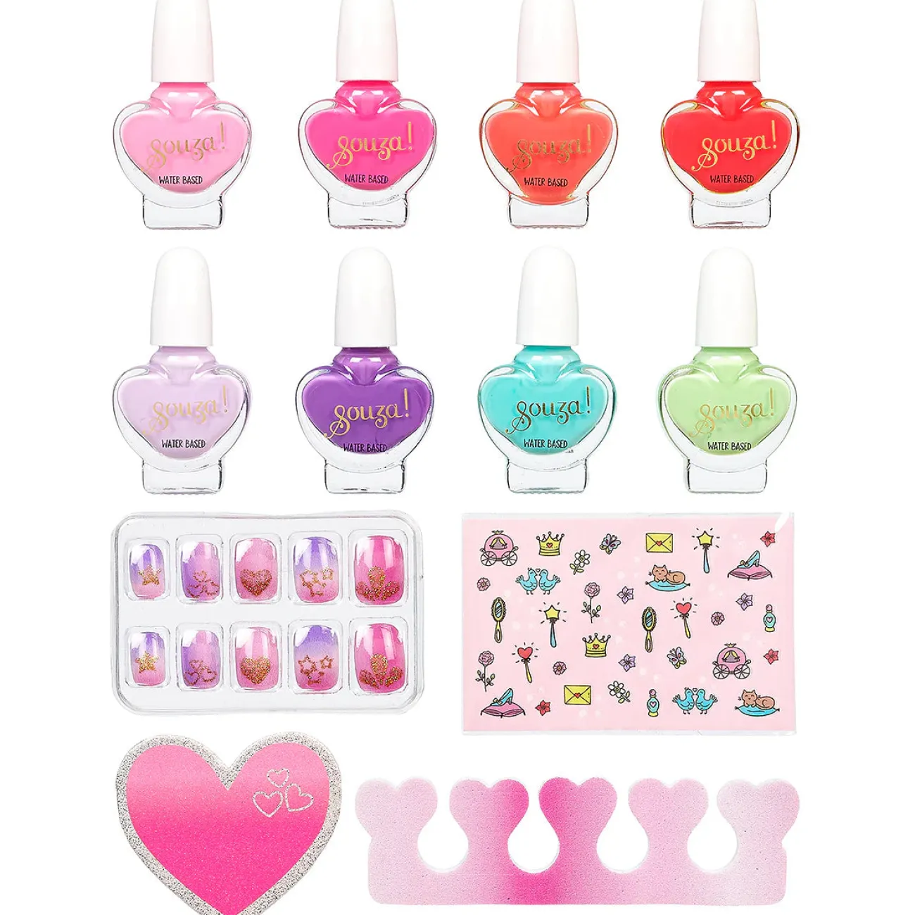 Enfant SOUZA Petits Accessoires Enfants (Maquillage, Barrettes)^Set de Vernis à Ongle Princesse