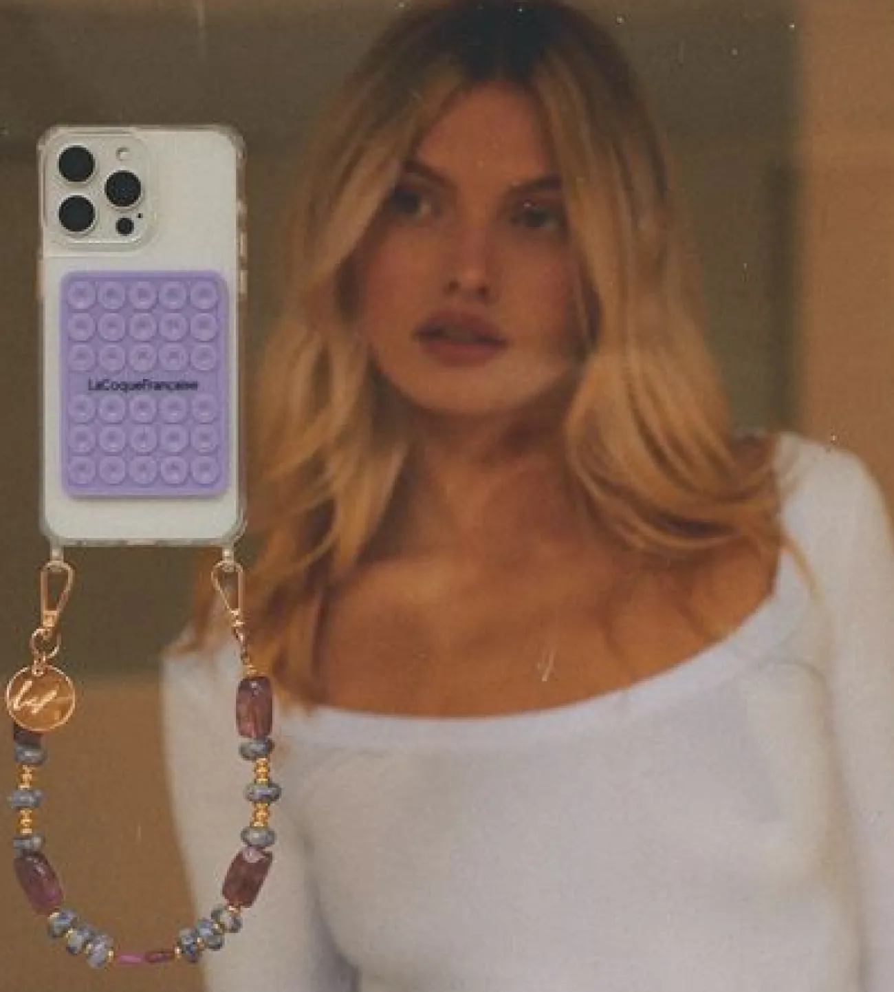 LA COQUE FRANÇAISE Chaînes De Téléphone^Support de Téléphone Ventouse - Coloris Multiples