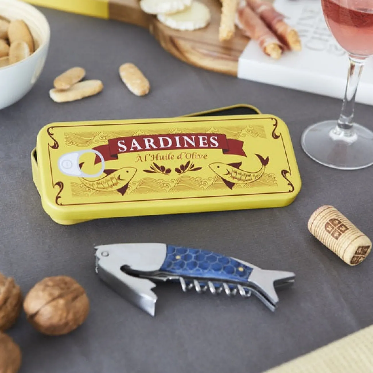 BALVI Ustensiles De Cuisine^Tire-bouchon sardines