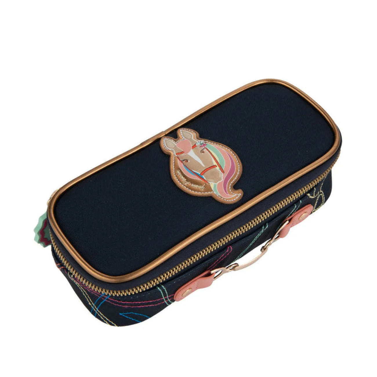Enfant JEUNE PREMIER Cartables, Sacs À Dos & Trousses^Trousse - Cavalier Couture