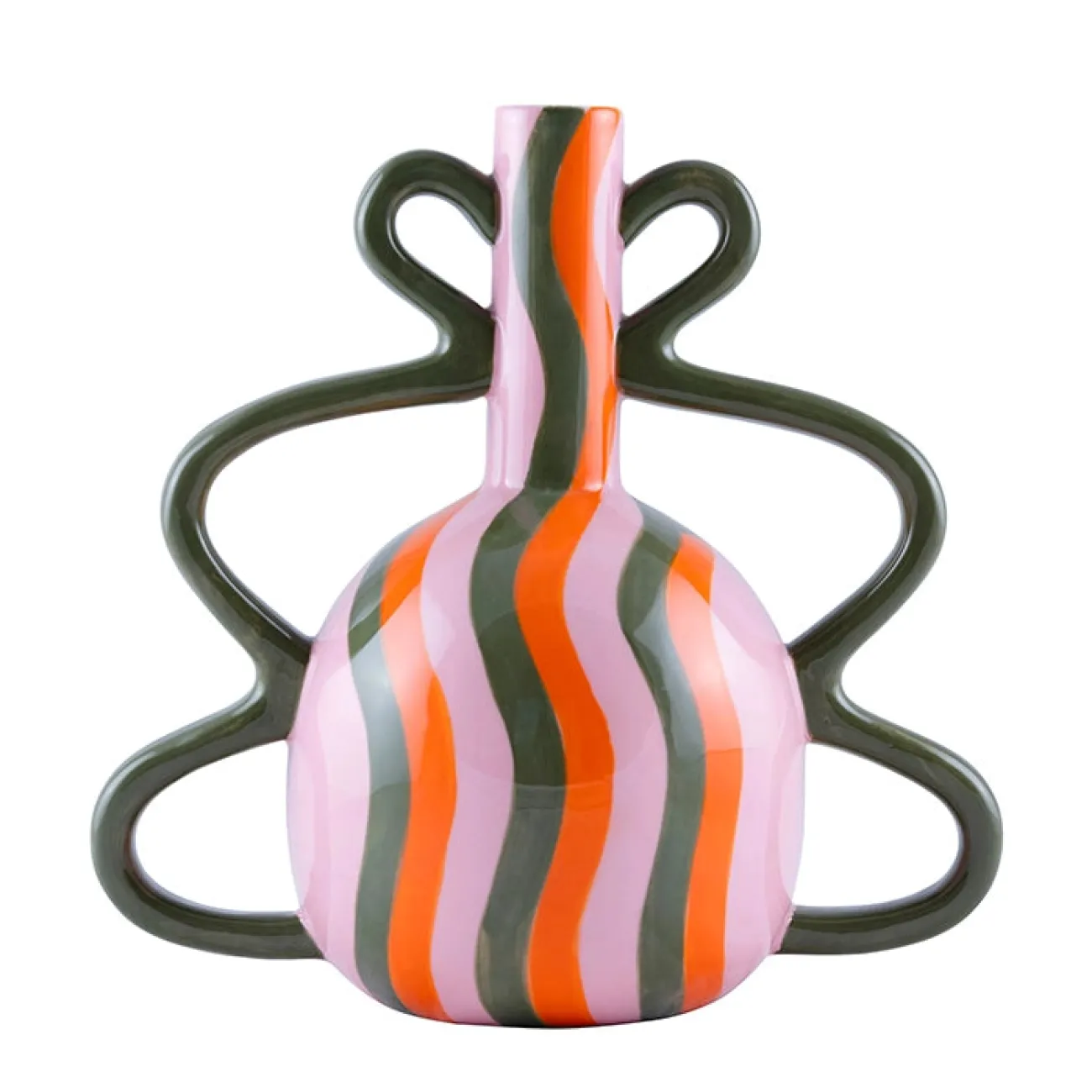 Que Rico Vases, Caches Pot^Vase - Sofia h. 27 cm Squiggle Wiggle