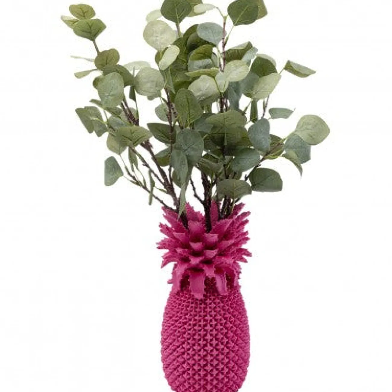 KARE DESIGN Vases, Caches Pot^Vase Ananas rose - h.30 cm