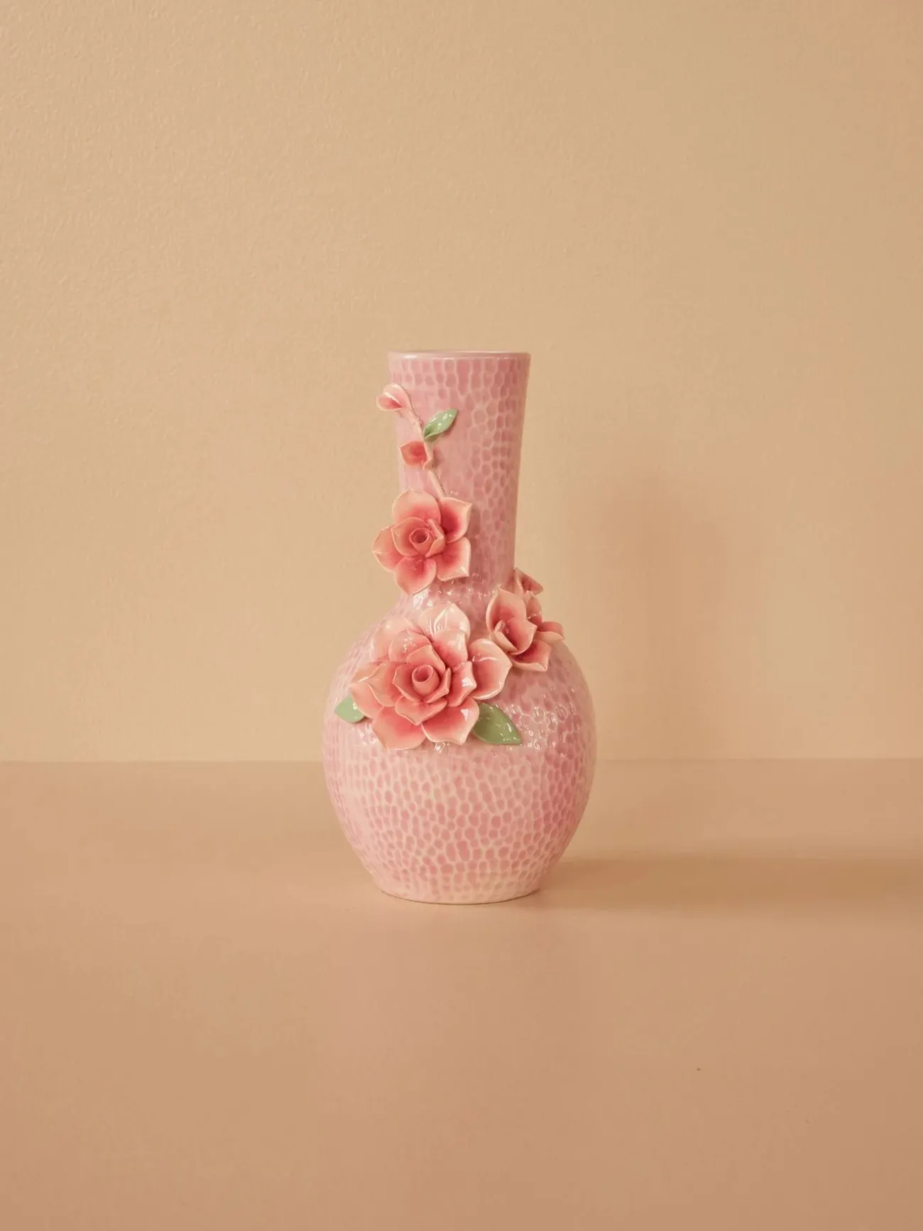 RICE Vases, Caches Pot^Vase Céramique - Flowers Rose