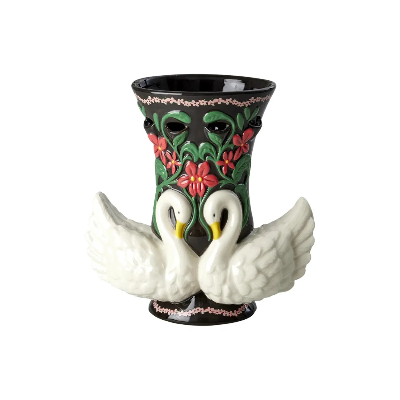 RICE Vases, Caches Pot^Vase Céramique H.32 cm - Swans