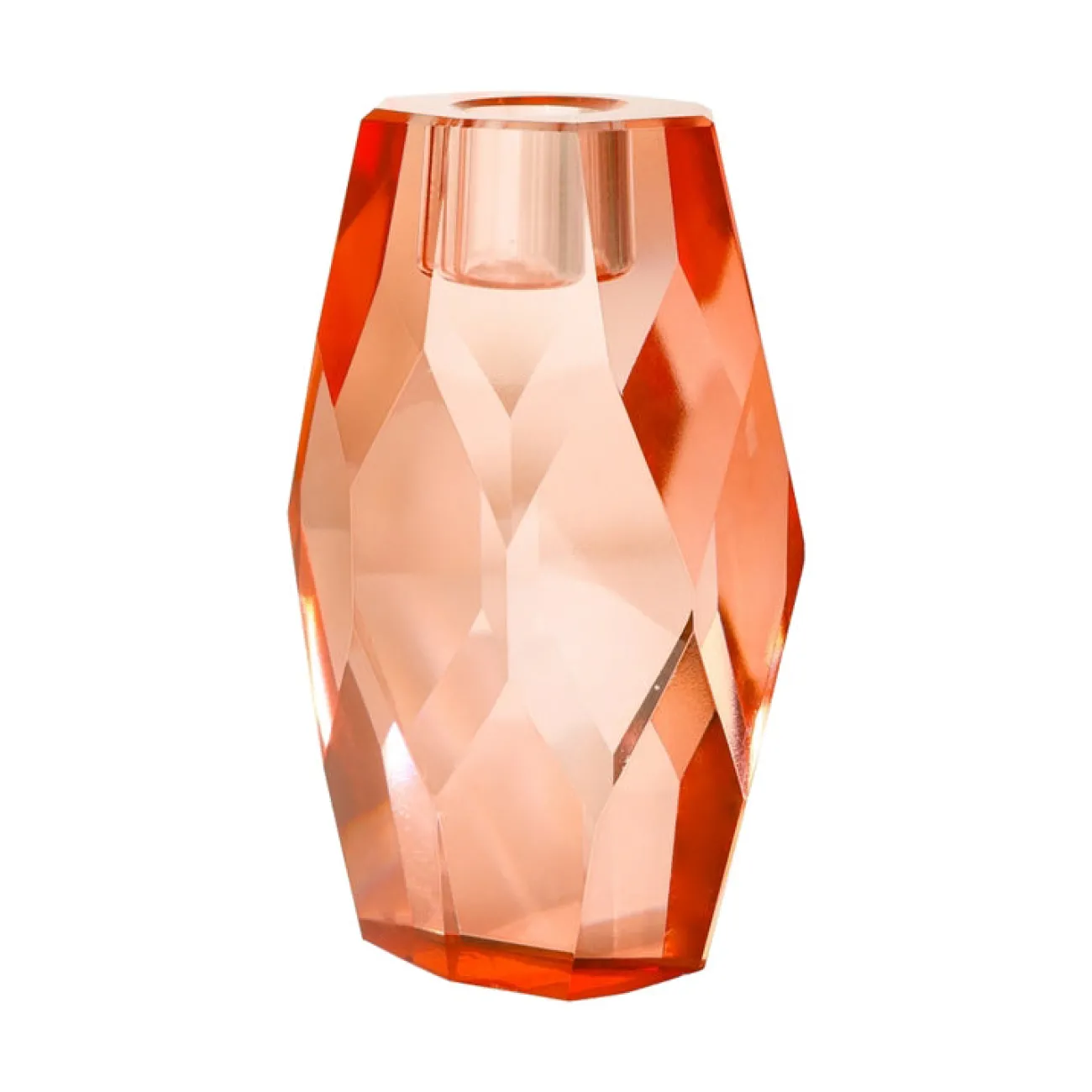 EJA Vases, Caches Pot^Vase cristal h.12,5 cm - plusieurs couleurs