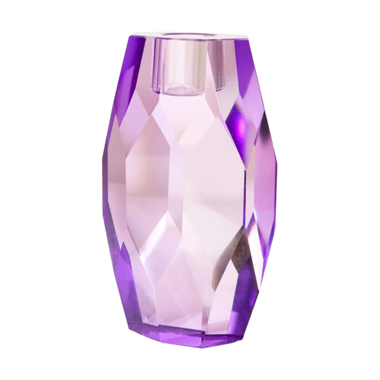EJA Vases, Caches Pot^Vase cristal h.12,5 cm - plusieurs couleurs