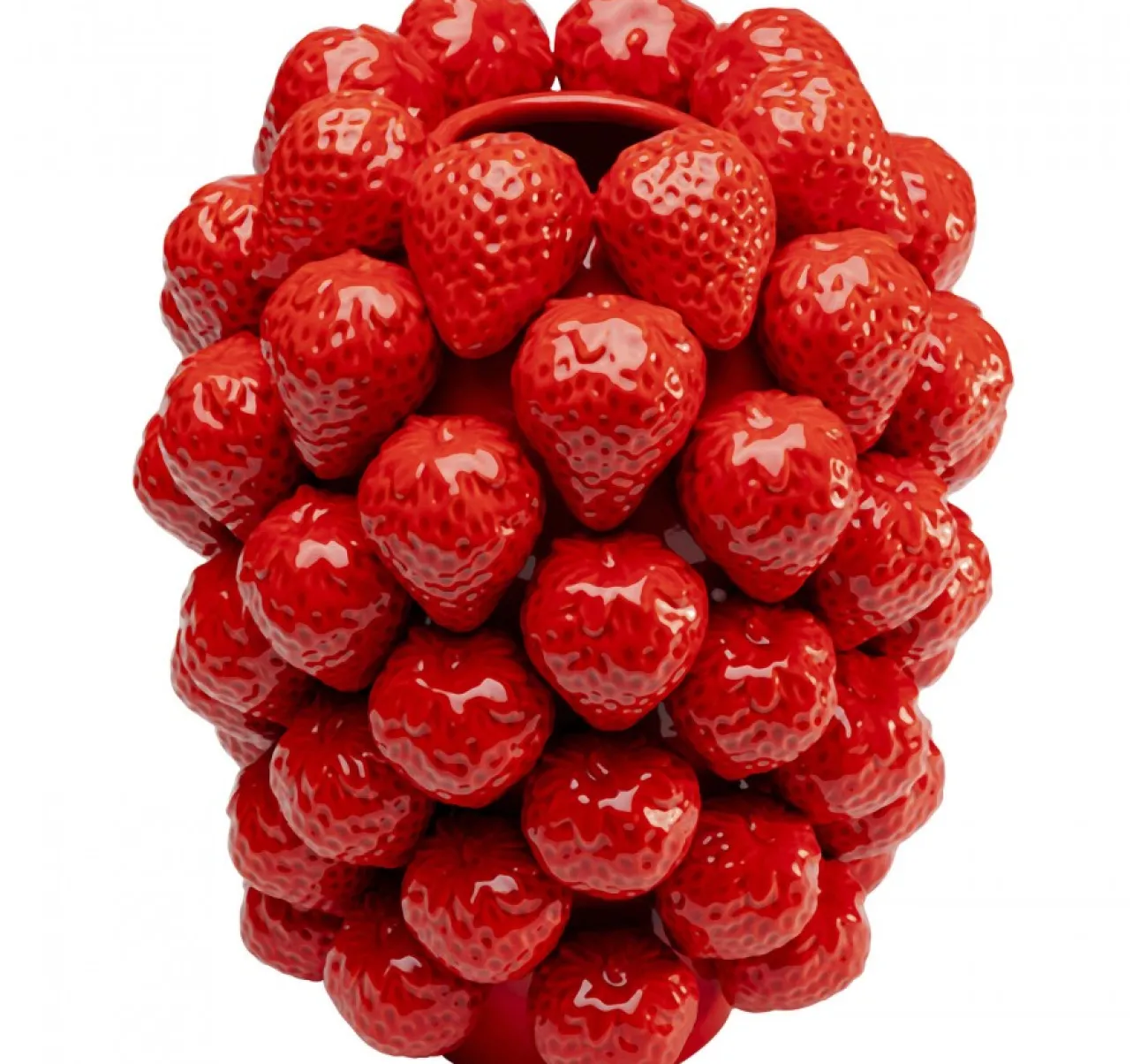KARE DESIGN Vases, Caches Pot^Vase Fraises rouges - h.30 cm