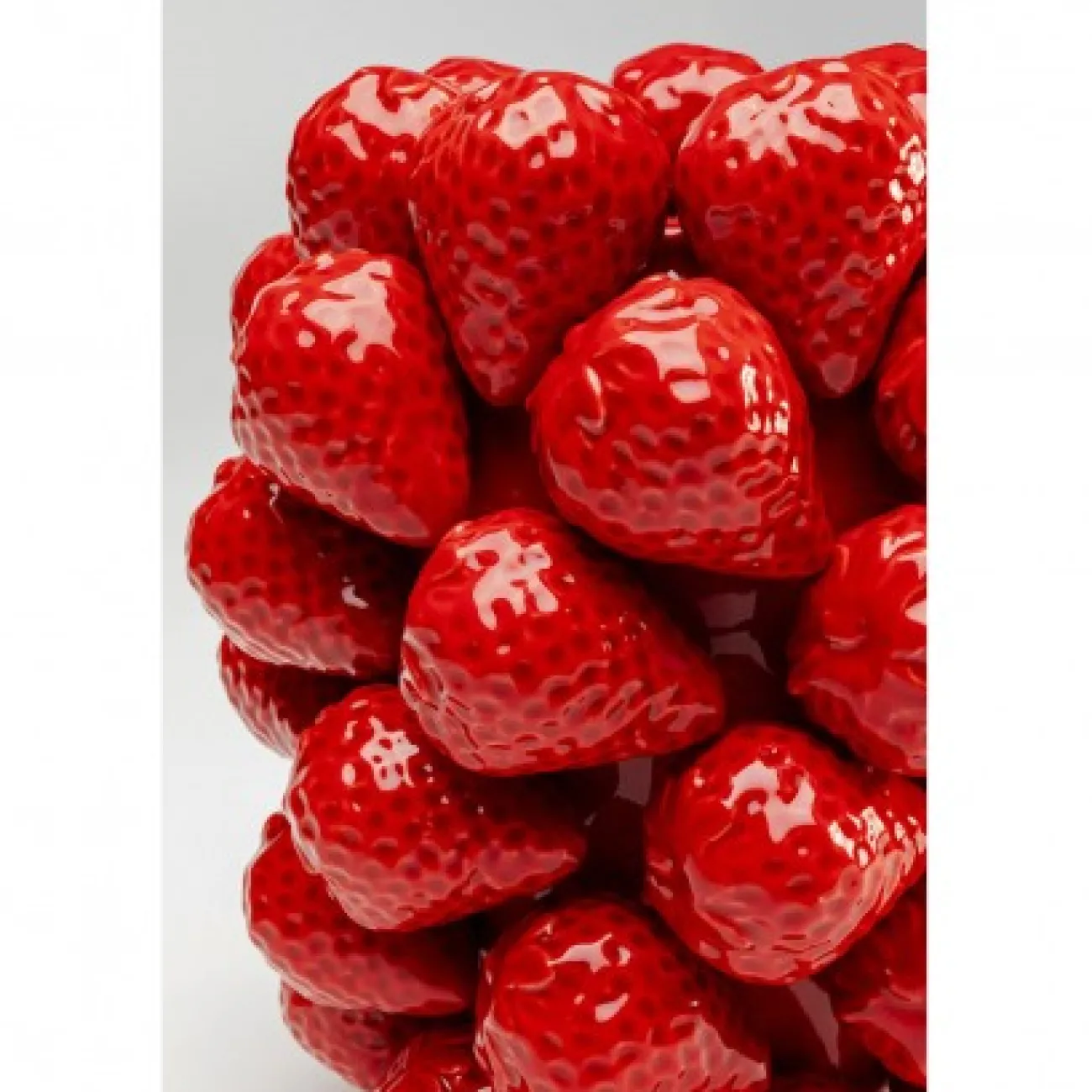 KARE DESIGN Vases, Caches Pot^Vase Fraises rouges - h.24 cm