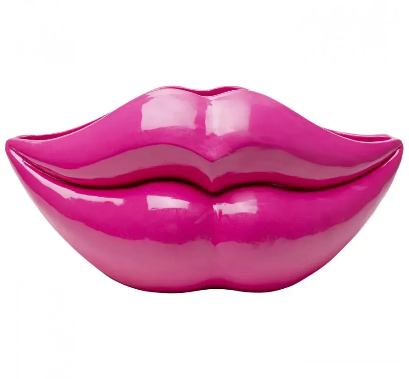 KARE DESIGN Vases, Caches Pot^Vase H.28 cm - Lips Fushia
