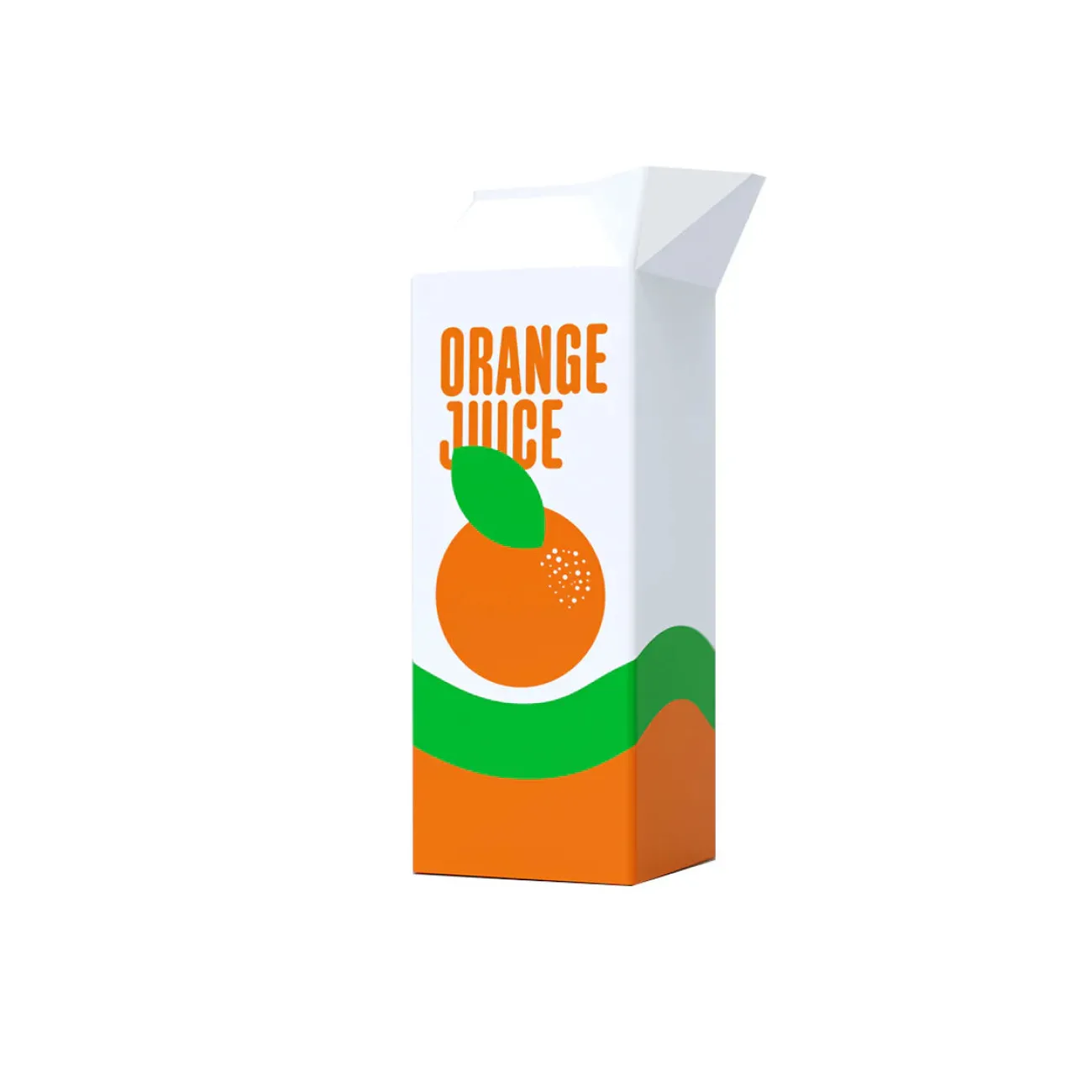 fluid market Vases, Caches Pot^Vase orange juice