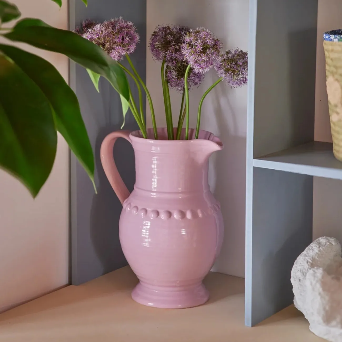 RICE Carafes Et Bouteilles | Vases, Caches Pot^Vase Pichet XL Céramique - Coloris Multiples