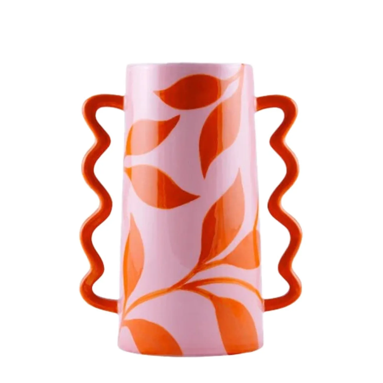 Que Rico Vases, Caches Pot^Vase Rodrigo h. 24.5 cm Fuego Floral