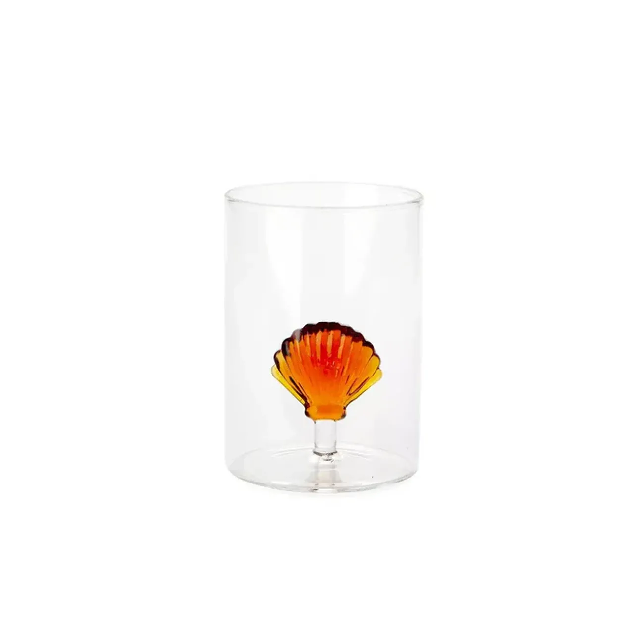 BALVI Verres^Verre Coquillage - ambre