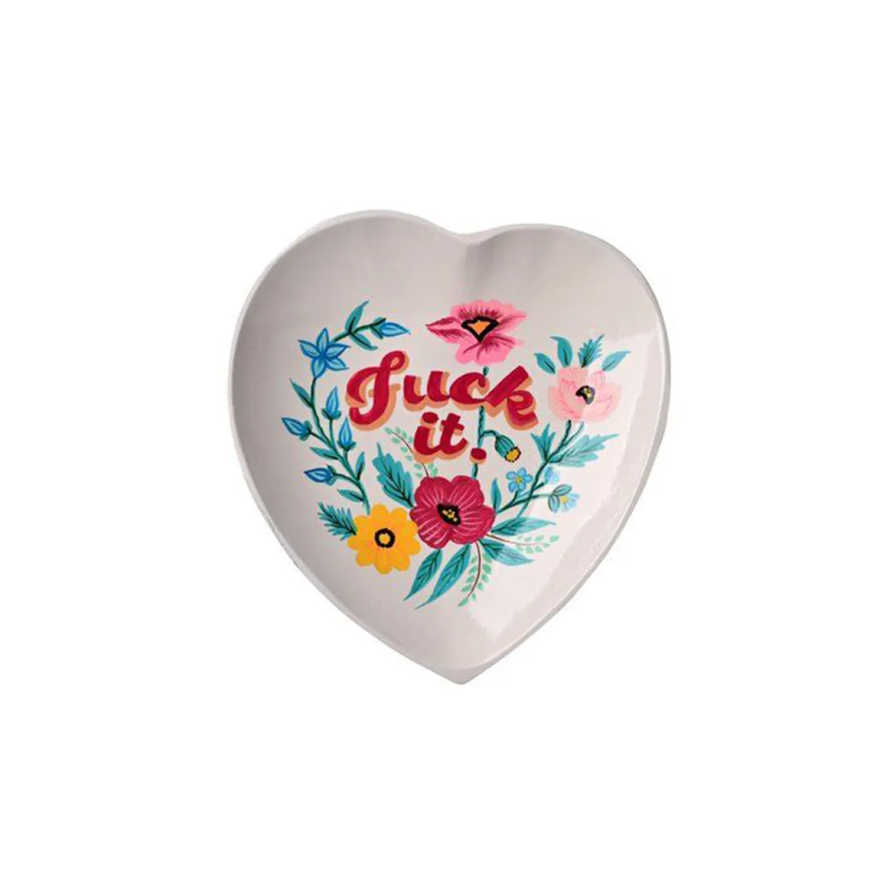 GIFT COMPANY Petits Objets Décoratifs^Vide Poche - Bois de Manguier - Fuck It