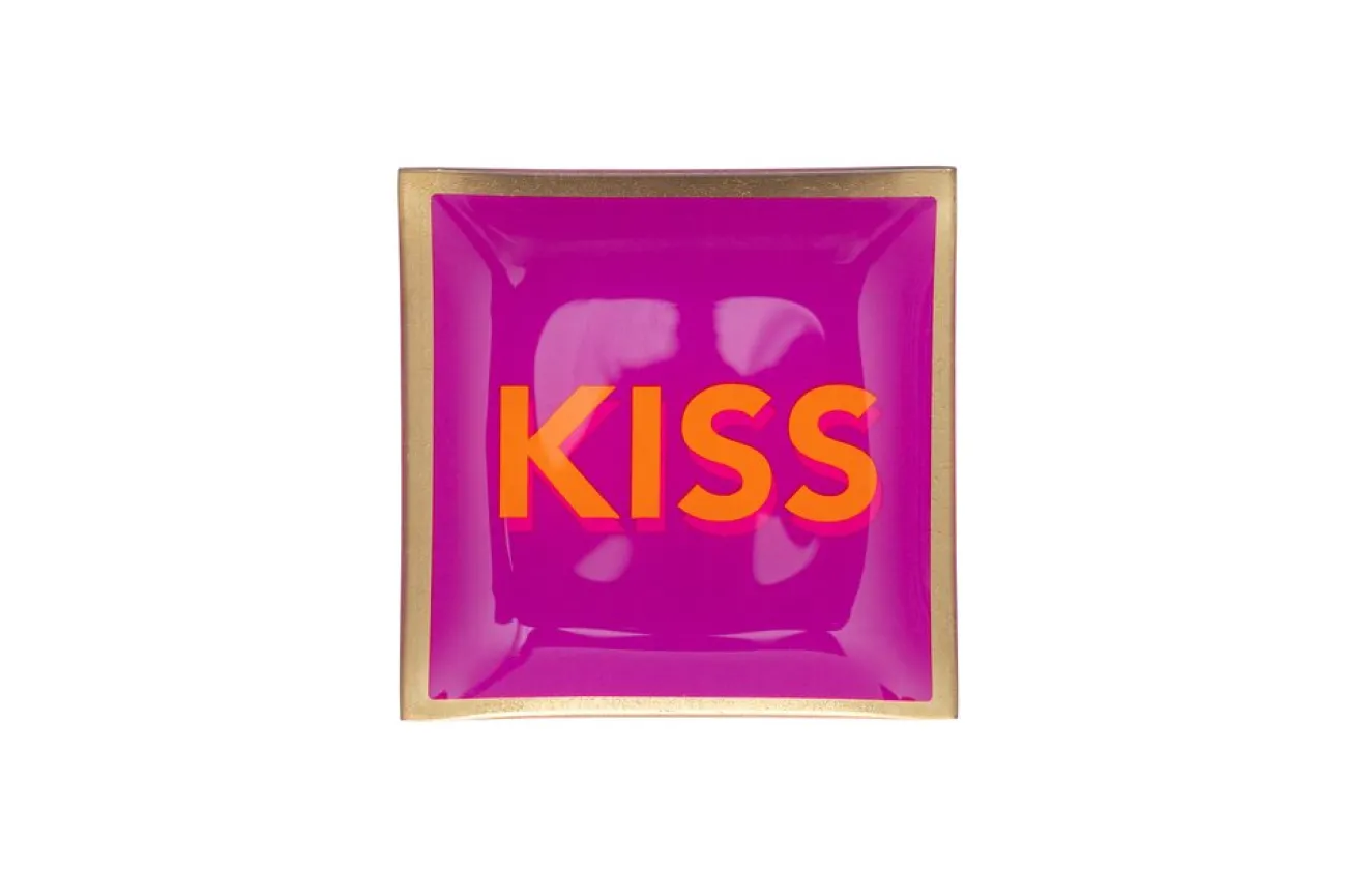 GIFT COMPANY Petits Objets Décoratifs^Vide poche kiss 10 x 10 cm
