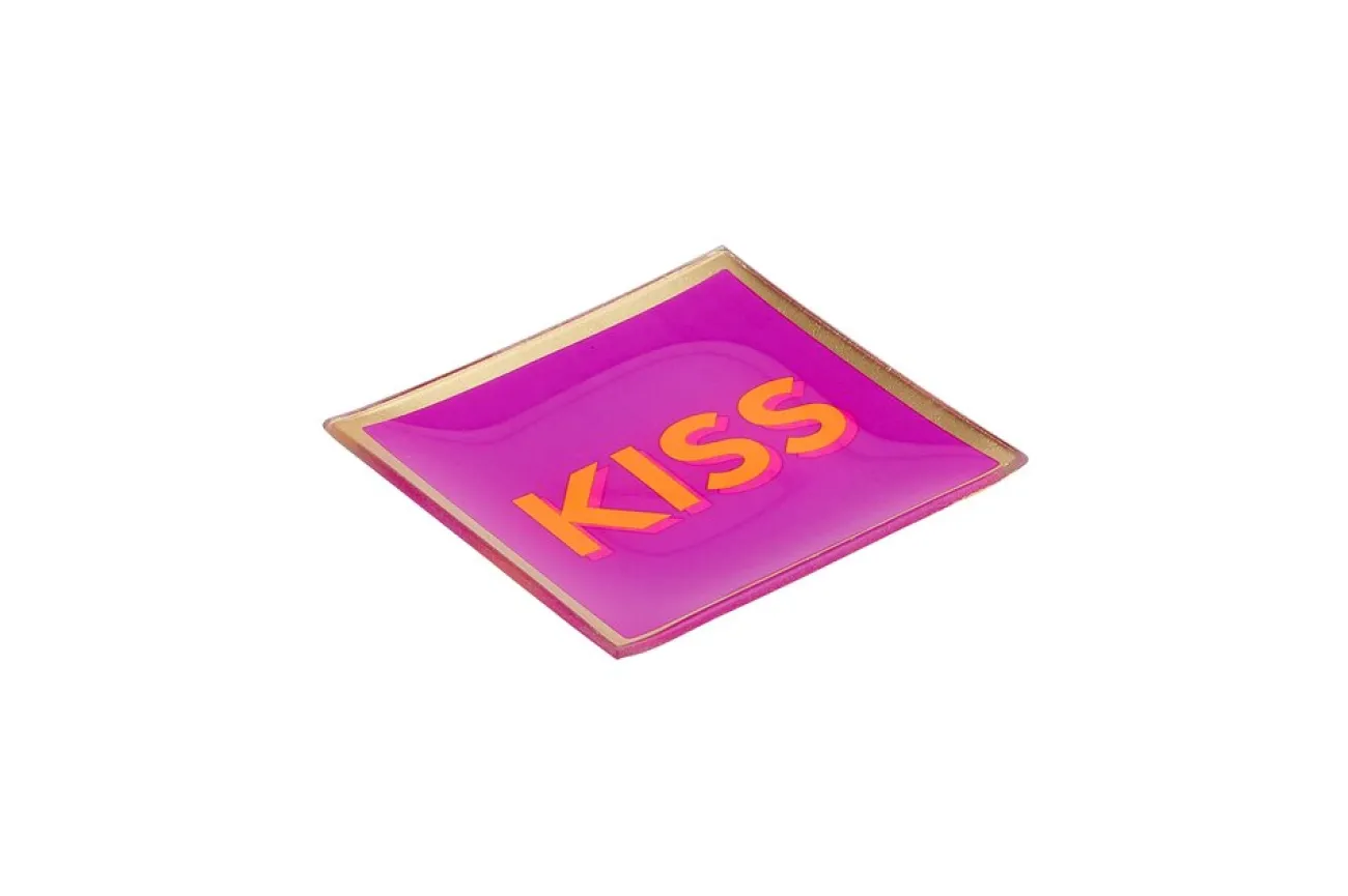 GIFT COMPANY Petits Objets Décoratifs^Vide poche kiss 10 x 10 cm