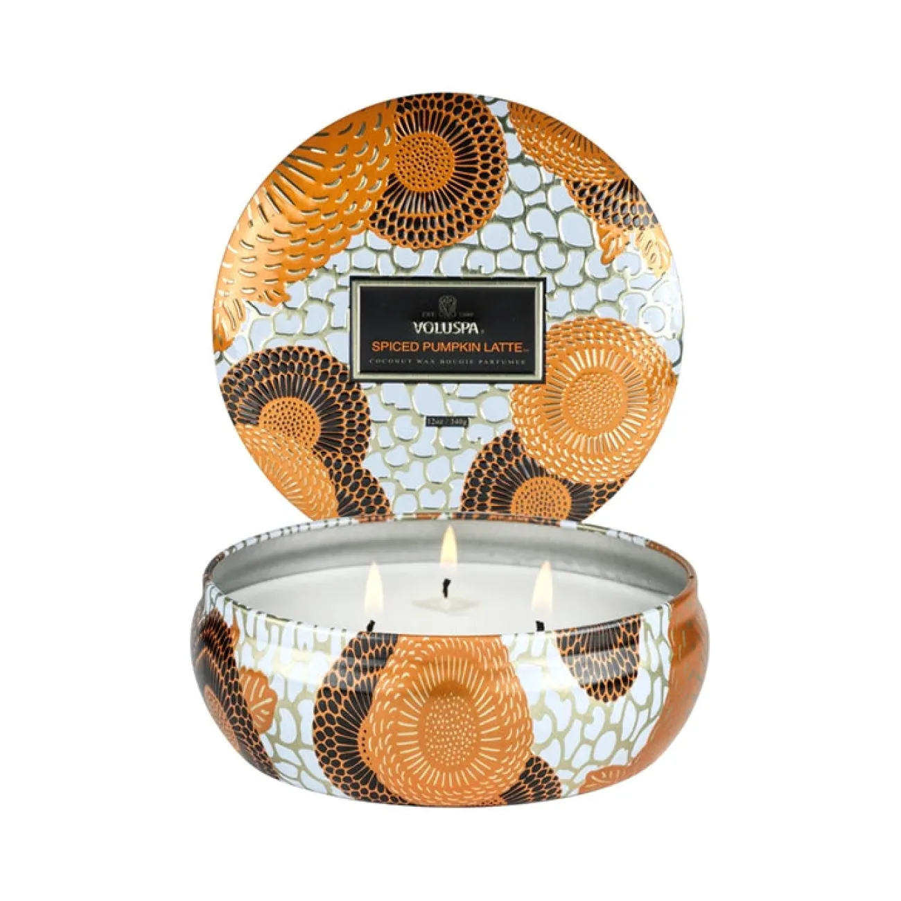 AROMA HOME/VOLUSPA Bougies Parfumées Et Diffuseurs^Voluspa bougie parfumée 3 mèches - Spiced pumpkin