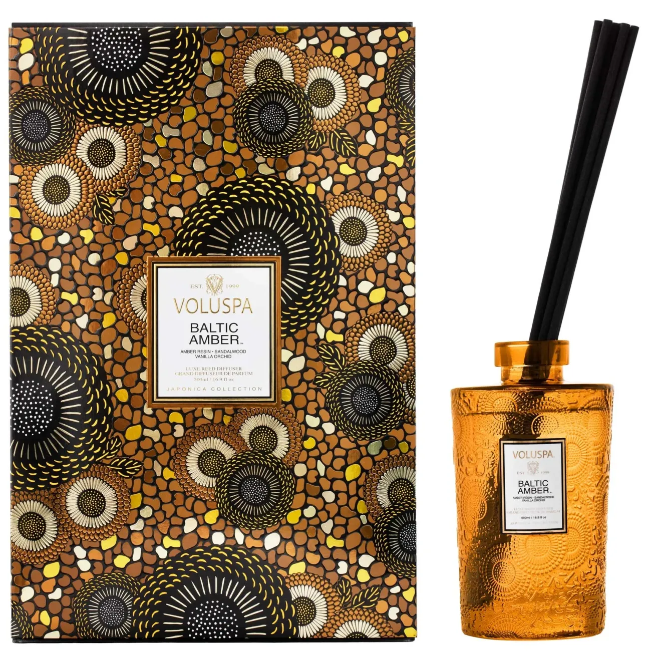 AROMA HOME/VOLUSPA Bougies Parfumées Et Diffuseurs^Voluspa Grand diffuseur de parfum 500ml - Ambre Baltique